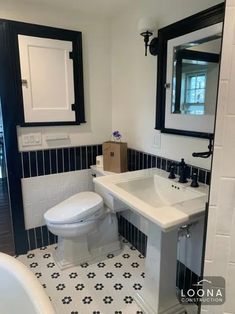 Vintage-style bathroom remodel in Oakland, photo 3