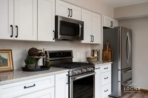 White kitchen remodel in Fremont, photo 1
