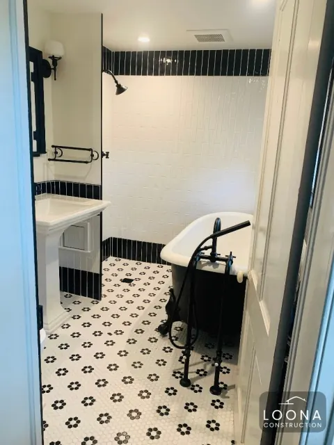 Vintage-style bathroom remodel in Oakland, photo 4